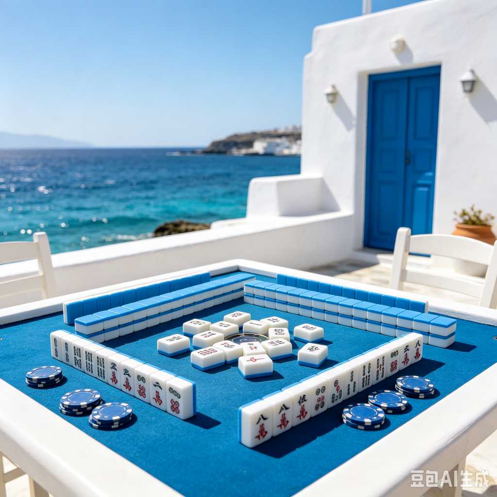outdoor mahjong game set
