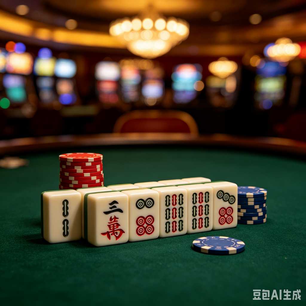 colored mahjong tile racks