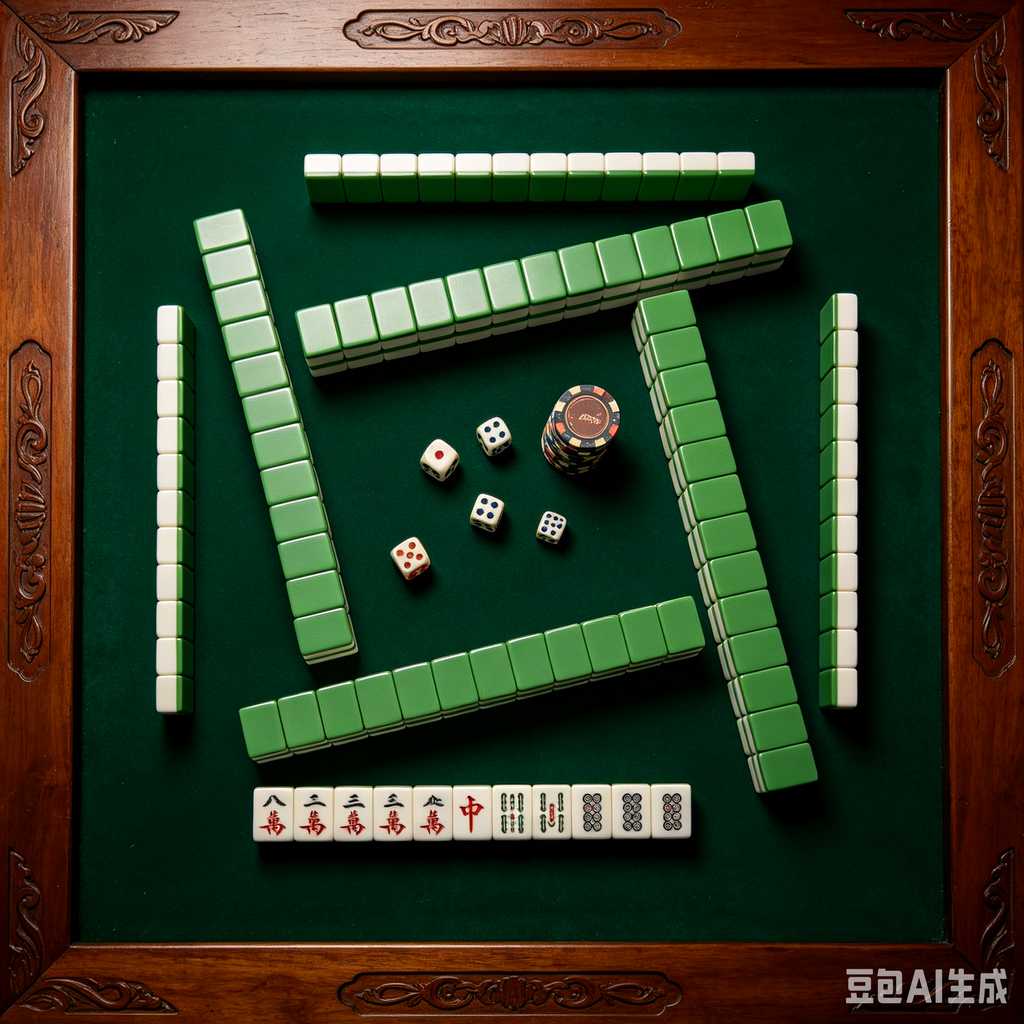 transparent mini mahjong set